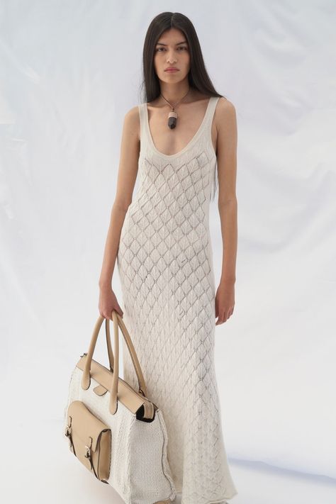 Summer Knitwear, Knitwear Trends, Knitwear Fashion, Sustainable Fashion Brands, Tank Top Dress, Summer Knitting, Resort Collection, Fashion Weeks, Trend Forecasting