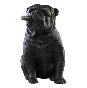 Grady-The-Bulldog-Smoking-Cigar-Sculpture-4006 Mini Bulldog, Bulldog Sculpture, Pipes And Cigars, Cigars And Whiskey, Dog Sculpture, Cyan Design, E Learning, Kathy Kuo Home, Tiki Bar