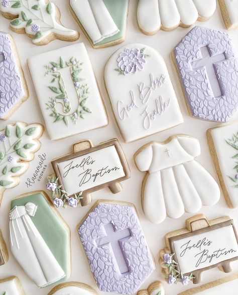 Confirmation Cookies, Unique Pastries, Christening Cookies, Gold Cookies, Baptism Cookies, Royal Iced Cookies, Crazy Cookies, Pink Cookies