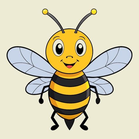 Vector honey bee cartoon illustrations Honey Bee Cartoon, Honey Bee Clipart, Bee Cartoon, Bee Classroom, School Board Decoration, Bee Clipart, Cartoon Bee, Board Decoration, Bee Art