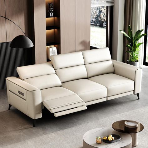 Reclining Leather Sofa, Modern Recliner, Leather Reclining Sofa, Electric Recliners, Power Reclining Sofa, Home Theater Seating, Leather Recliner, Living Room Furniture Sofas, Sit Up