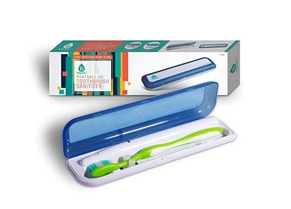 These 41 Things On Amazon Are So Damn Useful & So Damn Cheap Cheap Stuff On Amazon, Uv Toothbrush Sanitizer, Toothbrush Sanitizer, Unique Travel Gifts, Toothbrush Case, Sanitize Toothbrush, Travel Toothbrush, Manual Toothbrush, Oral Health Care