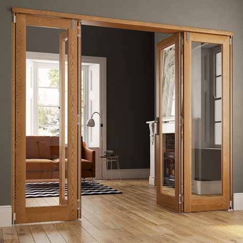 Internal Folding Doors, Hall Stairs, Folding Doors Interior, Flat Door, Door Frame Molding, Fold Door, Internal Glass Doors, Internal Sliding Doors, Inside Doors