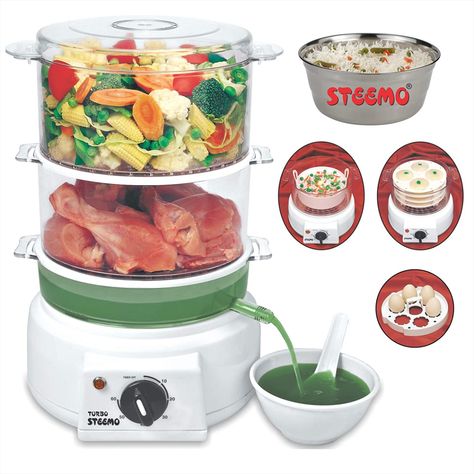 MULTI STEAM COOKER FOOD STEAMER VEGETABLE STEAMERS https://amzn.to/3PzaN4F #steamcooker #foodsteamer #vegetablesteamer #steamer #thesmartbuy91122 Steam Cooker, Food Steamers, Vegetable Steamer, Food Steamer, Sandwich Makers, Steam Recipes, Rice Cookers, Steamer Recipes, Electric Cooker