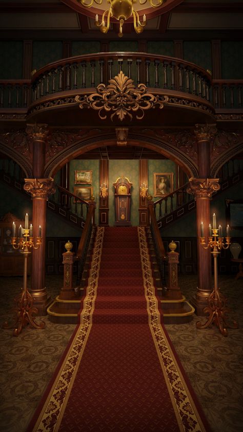 Vampire House, Manor Interior, Vampire Castle, Castle Background, Episode Backgrounds, Fantasy Rooms, Castle Aesthetic, Castles Interior, Victorian Mansions