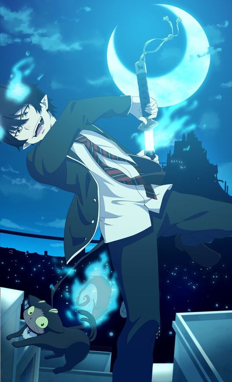 Blue Exorcist Izumo, Shura Blue Exorcist, Blue Exorcist Funny, Blue Exorcist Cosplay, Blue Ex, Blue Exorcist Rin, Anime Crafts Diy, Blue Exorcist Anime, Exorcist Anime