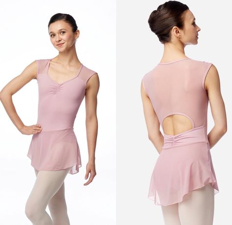 Julia Cap Sleeve Skirted Leotard🩰 https://tightspotdancewear.com/products/julia-cap-sleeve-skirted-leotard-lub870 Ballet Leotards Yumiko, Leotard Inspiration, Ballerina Leotard, Lyrical Shoes, Dance Attire, Leotard Tops, Free People Activewear, Leotards Ballet, Dance Leotards