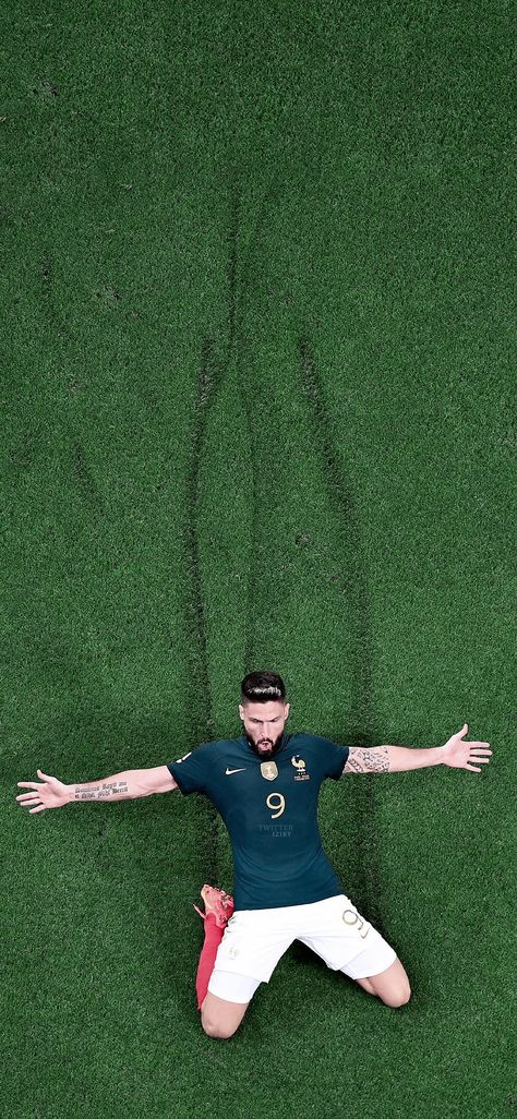 Olivier Giroud, World Cup Qatar, Football Photography, Happy Wallpaper, World Wallpaper, Soccer Stars, World Cup Final, World Cup 2022, Football Wallpaper