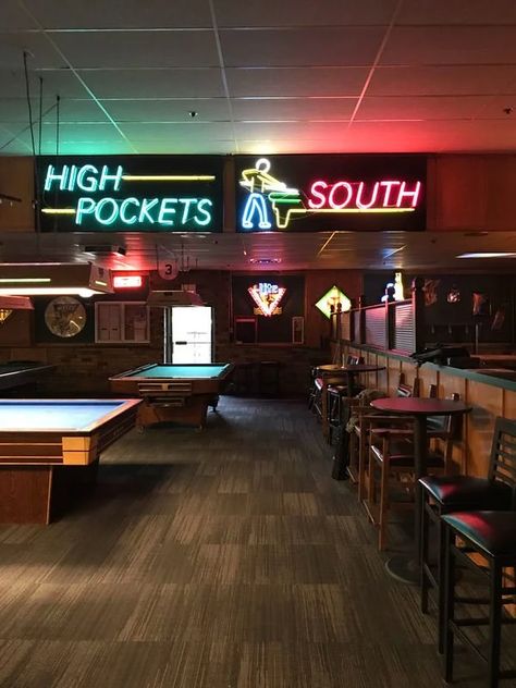 Where Can Your Child Play Billiards? Romine’s High Pockets is the Place to Be! – Gopher Island Billiard Club Interior Design, Club Interior Design, Club Interior, Pool Hall, Pool Halls, Billiards, Kids Playing, Pool, Interior Design