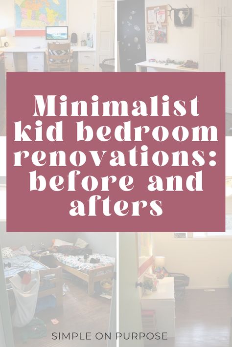 My oldest was really craving his own space where he could play and organize his things and just be on his own. As someone who appreciates all of these things too, I knew how important it would be to give him this. #KidsRoom #BedroomAddOn #Renovation Minimal Kids Bedroom, Minimalist Kids Bedroom, Minimalist Rooms, Minimalist Kids Room, Own Room, Minimalist Kids, Star Wars Stickers, Kid Bedroom, Creativity Exercises