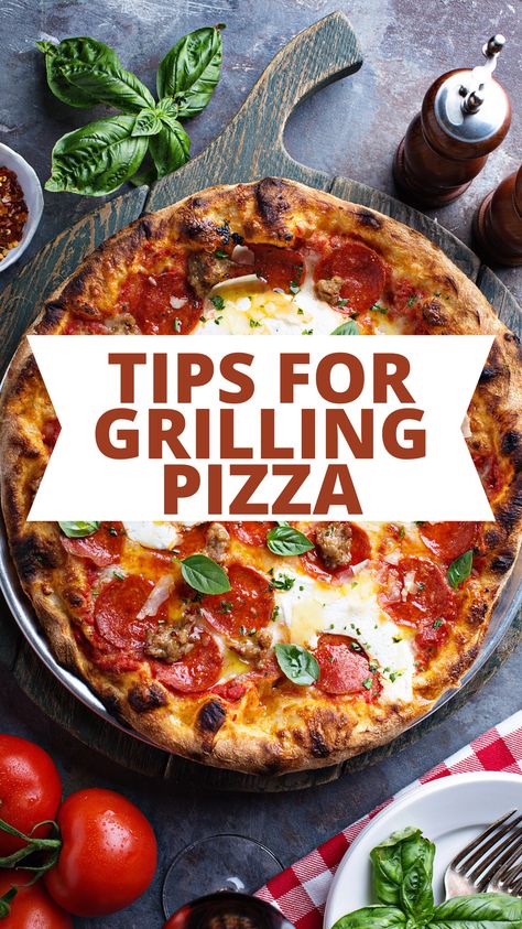 Grilled pizza is a perfect summer meal because you don't have to heat the house with the oven. Read below how easy grilling pizza is. I have shared tips and hacks to make a perfect grilled pizza everytime. Fire Pizza Oven Recipes, Pizza On Bbq Grill, Bbq Pizza Grilled, Homemade Pizza On The Grill, Pizza On Charcoal Grill, Pizzas On The Grill, Pizza On Grill How To Make, Grilling Pizza On The Grill, Homemade Pizza In Pizza Oven