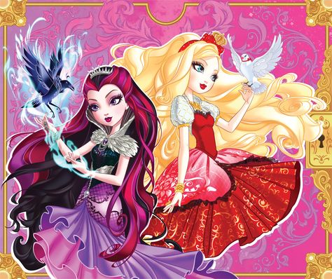 Famous Fairies, Lizzie Hearts, Raven Queen, After High School, High Pictures, Apple White, Fairy Tale Characters, Ever After High, High Art