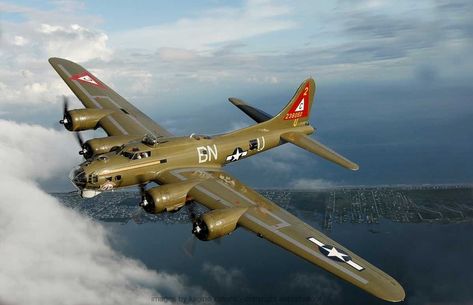 B-17 Flying Fortress Wwii Airplane, Flying Fortress, Old Planes, Wwii Plane, Military Airplane, Ww2 Planes, Air Plane, B 17, Aircraft Art