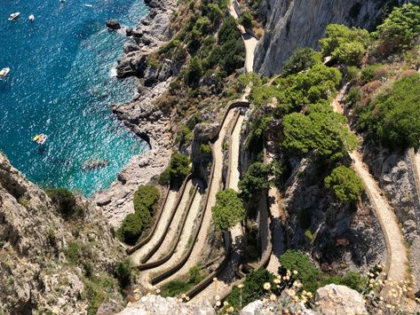 Capri Giardini di Augusto Italy April, Bay Of Naples, Explore Italy, The Amalfi Coast, Italian Summer, April 15, Sorrento, Positano, Amalfi Coast