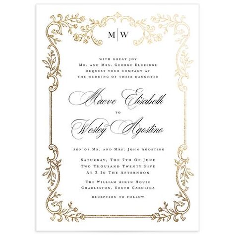 Wedding Invitations | The Knot Aldrich Mansion, Wisteria Wedding, Wedding Invitations Elegant, Iconic Aesthetic, Mountain Wedding Invitations, Wreath Wedding Invitations, Vera Wang Wedding, Wedding Planner App, Chic Wedding Invitations