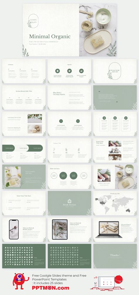 Minimal Organic Free Presentation Design for PowerPoint Template and Google … | Powerpoint presentation design, Powerpoint slide designs, Presentation slides design Minimal Template Design, Minimal Ppt Template, Cute Slide Show Ideas Presentation, Organic Presentation Design, Google Slides Presentation Design, Research Design Template, Minimal Ppt Design, Minimal Powerpoint Design, Free Template Powerpoint Slide Design