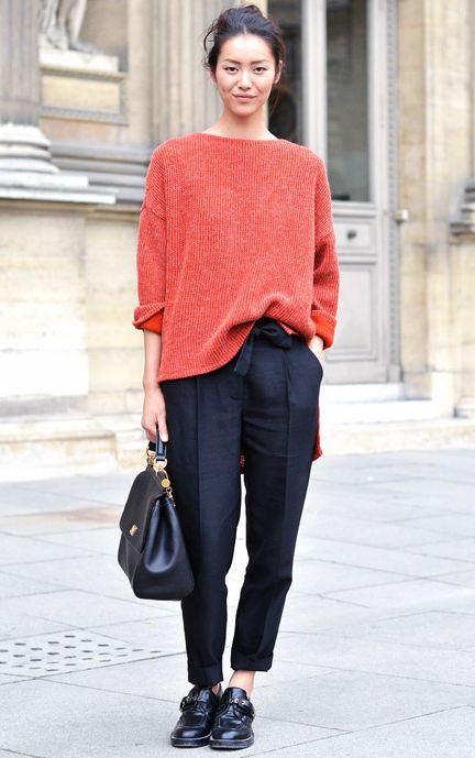 love me some slouchy sweaters Casual Chique Stijl, Liu Wen, Curated Closet, Life Styles, Fashion Blogs, Slouchy Sweater, Casual Styles, Looks Street Style, Business Outfit