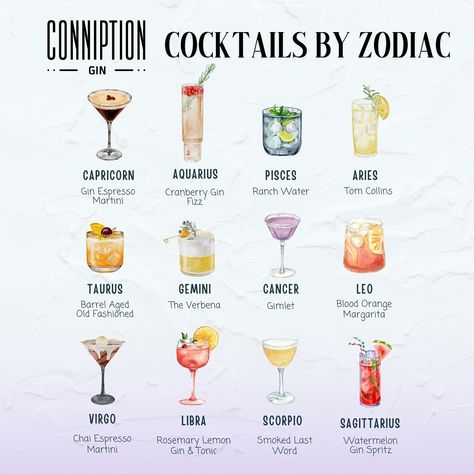 September’s here, bringing new opportunities and cocktails! 🍸✨ Whether you’re soaking up the last rays of summer or gearing up for cozy fall weather, we’ve got a Conniption Gin cocktail to suit your mood and personality! Dive into your zodiac-inspired chart below, and try something new this month (perhaps gin…😏)! Capricorn: Conniption Espresso Martini—smooth, bold, and perfect for powering through early fall nights. ☕️✨ Aquarius: Gin Cranberry Fizz—refreshing and tart with a twist of your u... Cranberry Fizz, Watermelon Martini, Fall Nights, Gimlet, Gin Cocktail, Tom Collins, Autumn Night, Virgo And Libra, Gin Cocktails