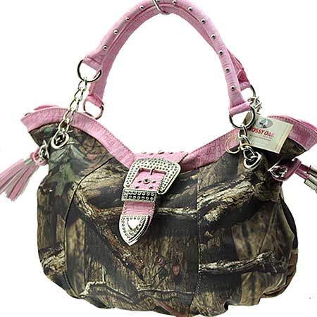 * LICENSED MOSSY OAK® HANDBAG COLLECTION  * TOP ZIP CLOSURE * FRONT FLAP RHINESTONE BUCKLE ( DECORATIVE PURPOSE ONLY) * SINGLE STRAP~$45.00 makes her yours! EMAIL US AT IMASADDLEJUNKIE@GMAIL.COM AND WE"LL MAKE IT HAPPEN! THANKS EVERYONE! Camo Bags, Texas Cowgirl, Camo Purse, Rhinestone Handbags, Camo And Pink, Western Purses, Camo Outfits, Western Belt Buckles, Camo Girl