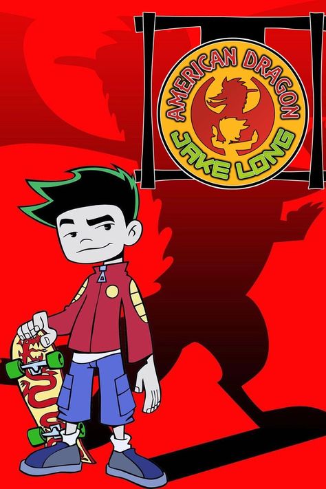 The American Dragon, Cartoon Network Viejo, Dante Basco, American Dragon Jake Long, All Mythical Creatures, Old Kids Shows, Old Cartoon Network, Jake Long, Old Cartoon Shows