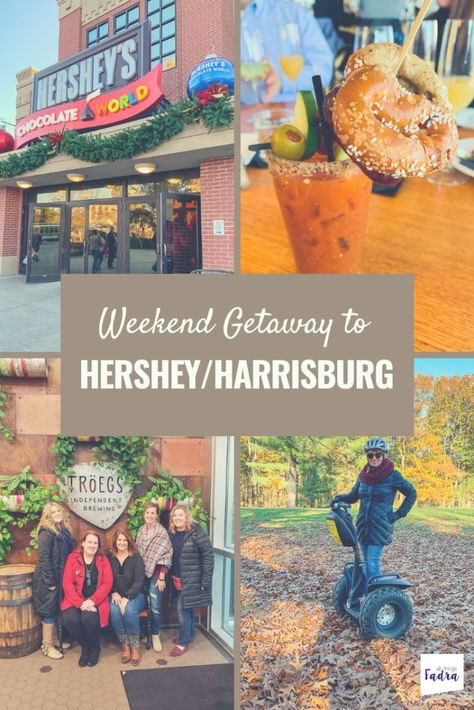 Looking for out of the ordinary activities for a weekend getaway in Harrisburg or Hershey, Pennsylvania? Start here and eat, drink, and be merry! Fun Weekend Activities, Hershey Pennsylvania, Harrisburg Pennsylvania, Hershey Park, Eat Drink And Be Merry, Pennsylvania Travel, Penn Station, East Coast Travel, Family Weekend