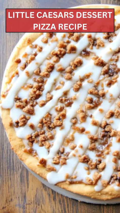 Little Caesars Dessert Pizza Recipe – Epic Cooker Cicis Pizza Recipes, Pizza Hut Dessert Pizza Recipe, Dessert Pizza Recipe Easy, Easy Dessert Pizza, Desert Pizza, Dessert Pizza Recipe, Pizza Recipe Easy, Cicis Pizza, Dessert Pizza Recipes