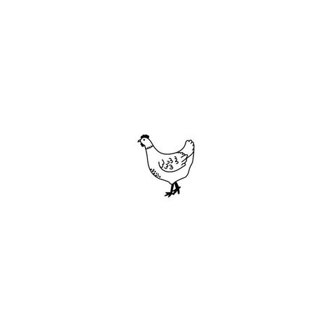 Tiny Chicken Tattoo, Hen Logo, Jam Tattoo, Farmer Tattoo, Hen Tattoo, Farm Tattoo, Farm Illustration, Meaningful Word Tattoos, Chicken Tattoo