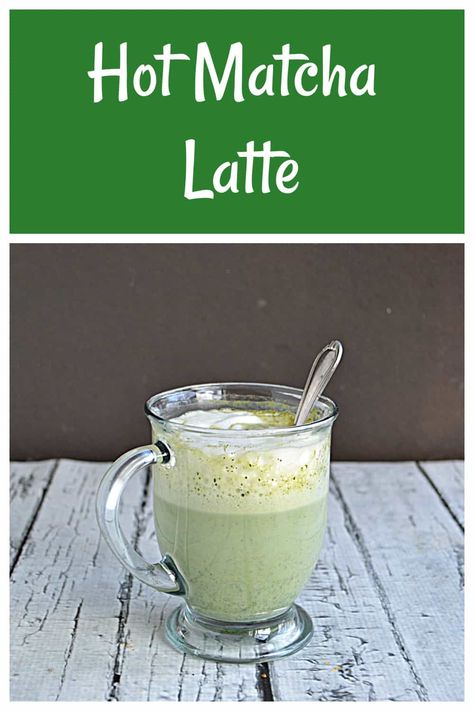 Hot Matcha Latte A simple and classic Hot Matcha Latte has only a few ingredients and is a cozy hot beverage that will warm you from the inside out. #latte #tea #matcha #beverages #drinks Match Latte Recipe, Hot Matcha Recipe, Macha Latte Recipe, Macha Latte, Hot Matcha Latte Recipe, Hot Matcha Latte, Matcha Latte Hot Recipe, Hot Matcha, Iced Vanilla Matcha Latte Recipe