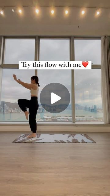 Yoga Flow For Balance, Yoga Flow Inspiration, Balancing Poses Yoga, Advanced Yoga Flow, Power Yoga Flow Sequence, Power Yoga Sequence, Yoga Stretches For Flexibility, Fun Yoga Flow, Yoga To Increase Flexibility