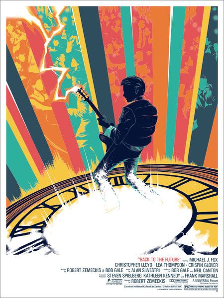 Back to the Future, Matt Taylor Movies Fanart, Matt Taylor, Mondo Posters, The Future Movie, Future Poster, Classic Films Posters, Wall Decor Aesthetic, Film Posters Art, Marty Mcfly