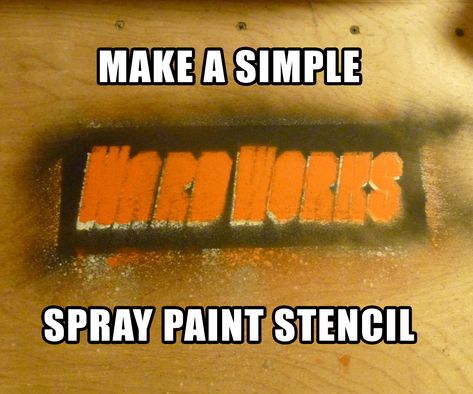 Simple Spray Paint Stencil Simple Stencil, Spray Paint Stencils, Cool Graffiti, Paint Stencil, Babymoon Photos, Stencil Printing, How To Make Stencils, Make Your Logo, Relief Print