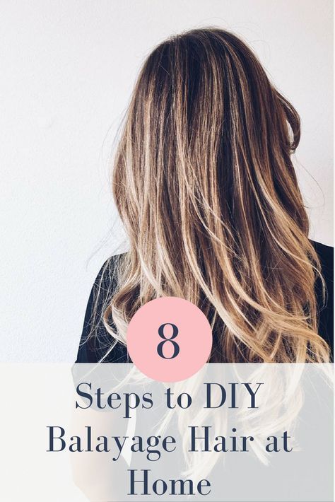 8 Easy Steps to DIY Balayage Hair Color at Home #diybalayage#Nails #NailArt #NailPolish #GelNails #GelPolish #Acrylics #Manicure #Pedicure #ManiPedi #InstaNails #NailArtist #NailAddict #NailCare #NailPorn #NailsOfInstagram Diy Balayage At Home, Balayage At Home, Balayage Diy, Ombre Hair At Home, Ashy Blonde Balayage, Diy Ombre Hair, Diy Balayage, Hair Color At Home, Balayage Hair Color