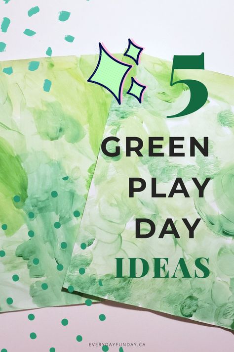 Color Green Activities For Preschool Art Projects, Color Green Crafts For Preschool, Crafts For The Color Green, Green Activity Preschool, Green Preschool Crafts, Color Green Activities For Toddlers, Green Colour Craft For Kids, Green Color Activities For Preschool, Green Preschool Activities