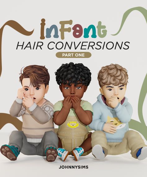 Infant Hair Cc, Sims 4 Infant Hair, The Sims 4 Kids, Sims 4 Pack, Sims 4 Infant, Toddler Hair Sims 4, Infant Cc, Toddler Cc Sims 4, Mods Sims 4