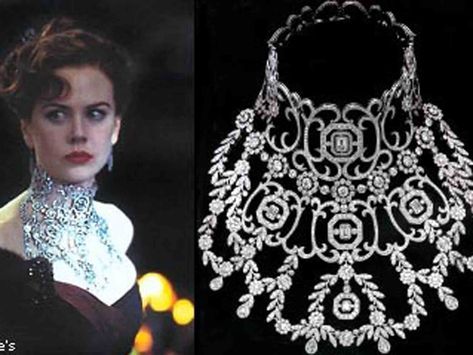 The 5 Most Iconic Necklaces in Films - AC Silver Blog Moulin Rouge Dress, Satine Moulin Rouge, Moulin Rouge Outfits, Moulin Rouge Costumes, Expensive Necklaces, Opera Dress, Ruby And Diamond Necklace, Expensive Jewelry, Movie Costumes