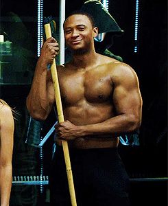 David Ramsey Workout 1 John Diggle, David Ramsey, The Cw Shows, Team Arrow, Healthy Man, Black Entertainment, Man Crush Monday, Fastest Man, Stephen Amell