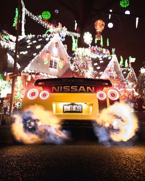 Holiday Flames! Photo by @r.ego @rocketsilvergtr” Gtr 35, Nissan Gtr R34, Car Wrap Design, Nissan Cars, Skyline Gt, Christmas Car, Nissan Gtr, Latest Cars, Car Girls