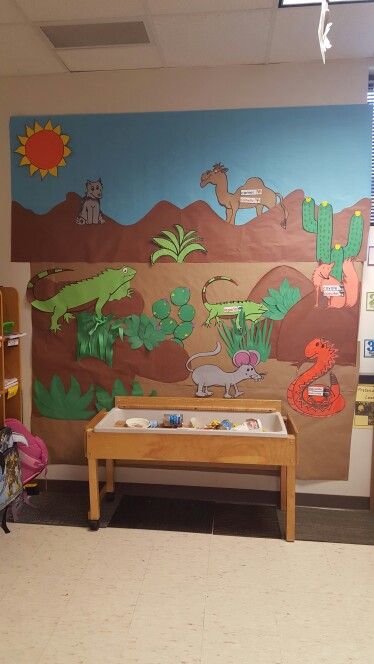 Desert Theme for Pre-K Desert Animal Art, Desert Crafts, Desert Biome, Desert Theme, Animal Lessons, Decoration Theme, Dramatic Play Preschool, Vbs Themes, Desert Decor