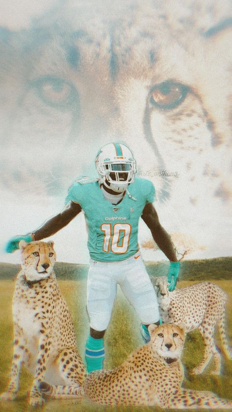 HD Tyreek Hill Dolphins Wallpaper Explore more American, Football, Kansas City Chiefs, Miami Dolphins, National Football League (NFL) wallpaper. https://www.whatspaper.com/hd-tyreek-hill-dolphins-wallpaper-2/ Tyreek Hill Wallpaper, Tyreek Hill Dolphins, Dolphins Wallpaper, Miami Dolphins Wallpaper, Hill Wallpaper, Robert Griffin Iii, Tyreek Hill, Miami Dolphins Logo, Miami Dolphins Football