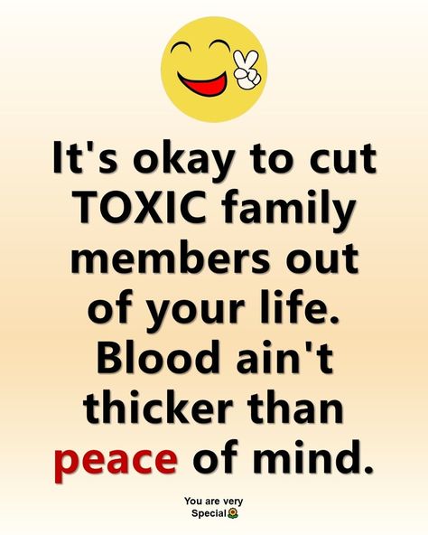 Its okay to cut toxic family members 🤝 Toxic Family Quotes Relatives, Toxic People Quotes Families, Toxic Family Members Quotes, People Quotes Truths, Family Captions, Toxic Family Quotes, Emotional Control, Toxic Family Members, Beautiful Sayings