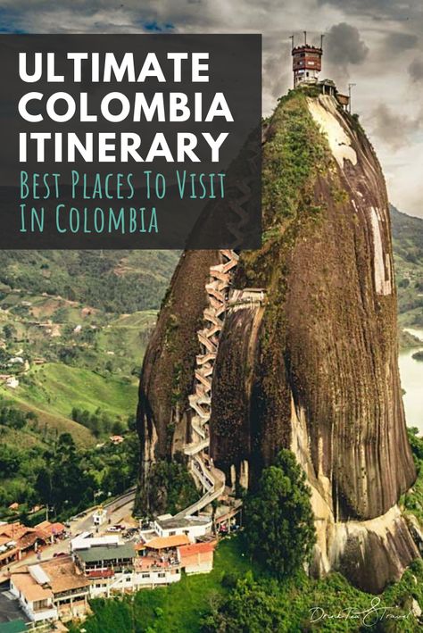 There are so many great spots it was hard to chose the best places to visit in Colombia but we have narrowed them down in this Colombia itinerary. The best places to visit in Colombia are varied, cultured, and unforgettable. Regardless of the length of your Colombia itinerary we have you covered with these top  places to visit in Colombia. Now is the time to explore this charming nation! Colombia Itinerary One Week, Colombia Itinerary, Columbia South America, Colombia Trip, Colombia Country, Trip To Colombia, Travel Colombia, Visit Colombia, Adventure Ideas