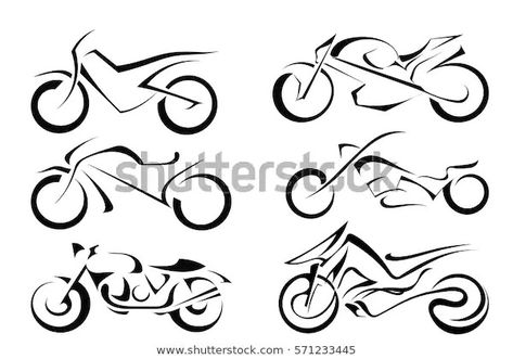 Motorbike Silhouette, Motorcycle Tattoo Ideas, Pin Up Motorcycle, Motorcycle Silhouette, Motorcycle Tattoo, Adventure Tattoo, Motorcycle Ideas, Motorcycle Tattoos, Bike Tattoos