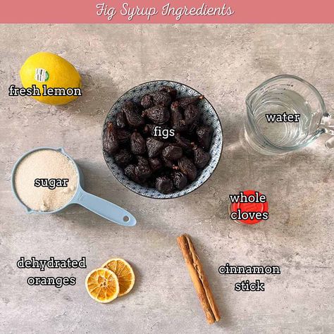 This fig syrup recipe is decadently sweet, thick, and easy to make! Drizzle it over desserts or stir it into drinks like tea and cocktails! Fig Syrup Recipes, Juniper Syrup, Fig Syrup, Sweet Sauces, Syrup Recipes, Coffee Ideas, Orange Stick, Syrup Recipe, Sweet Sauce