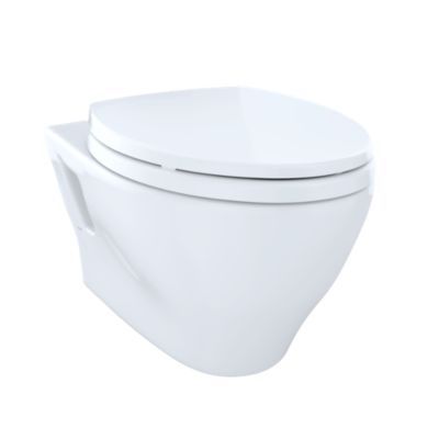 Because it's wall-mounted, this toilet takes up less floor space, giving your bathroom a more open feeling and making it easier to clean. Modern design, with our practical Dual-Max flushing system (see Smartfact below). Universal height. Small White Bathrooms, Wall Aquarium, Dual Flush Toilet, Cheap Bathrooms, Wall Hung Toilet, Wall Mounted Toilet, Green Interiors, Flush Toilet, Toilet Bowl