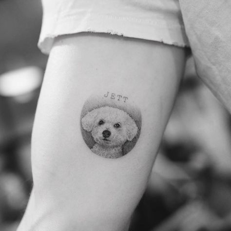 Grant Gustin on Instagram: “This one is special. I have been wanting a portrait of my best bud, Jett for a long while now. We’ve been through a lot together and now he…” Grant Gustin Tattoo, Dog Portrait Tattoo, Dr Woo, Cory Monteith, Grant Gustin, Dianna Agron, Best Bud, Sarah Michelle Gellar, Celebrity Moms