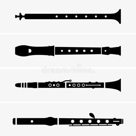 Flute Logo, Flute Illustration, Project Illustration, Music Illustration, Flutes, Stock Illustration, Stock Vector, Vector Illustration, High Resolution