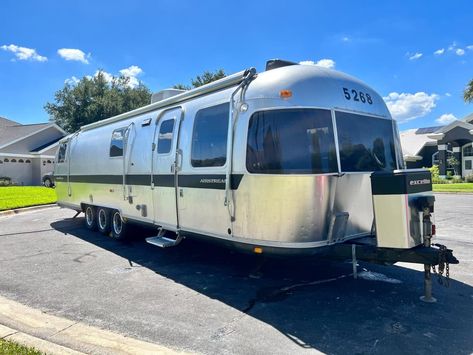 Aliner Campers, Pergo Outlast, Airstream Travel, Fold Out Couch, Airstream For Sale, Airstream Travel Trailers, Waterproof Laminate Flooring, Airstream Trailers For Sale, Large Refrigerator