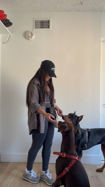 OUTFIT INSPO | BEAUTY on Instagram: "GRWM a day at the dog park Set @shoptigercherry . . #shoptigercherry #dayatdogpark #dogparkoutfit #dogparkfun #dobermaninstagram #casualfit #runningerrandsoutfit #workoutset #newbalance574 #outfitreel #grwmreel" Casual Park Day Outfit Spring, Errand Day Outfit, Dog Walker Outfit, Park Walk Outfit, Dog Walking Outfit Spring, Zoo Day Outfit Spring, Dog Training Outfit, Summer Dog Walking Outfit, Dog Walking Outfit Summer