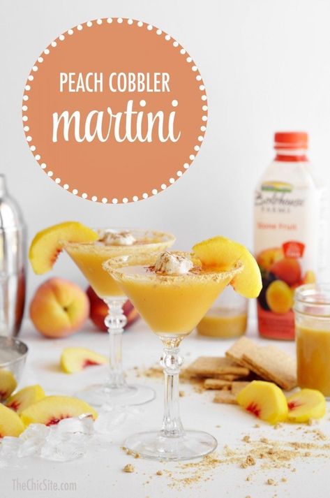 Hazelnut Liquor, Whipped Cream Vodka, Peach Drinks, Peach Juice, Fruit Cocktails, Stone Fruit, Peach Cobbler, Fruit Juice, Ground Cinnamon