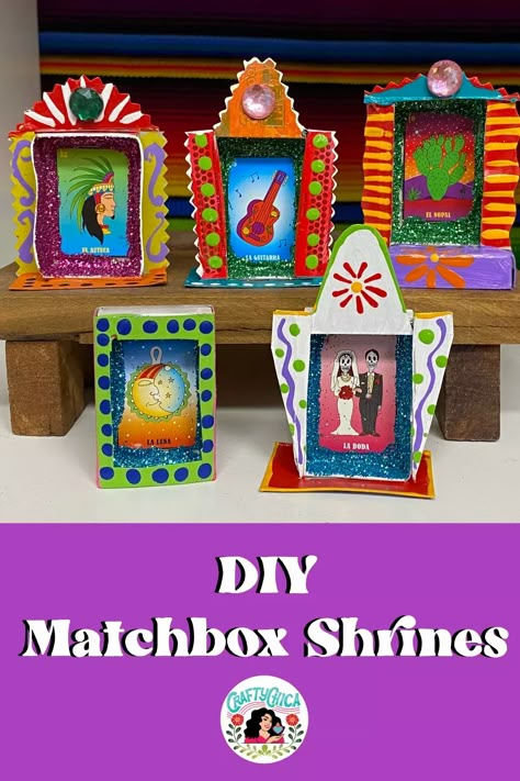 Looking to add a little something special to your Day of the Dead celebrations this year? Why not try making your own matchbox shrines! These miniature altars are a fun and easy way to honor your ancestors and loved ones who have passed on. Plus, they make for great decoration around the house or office. So get creative and start honoring your departed with these DIY matchbox shrines!